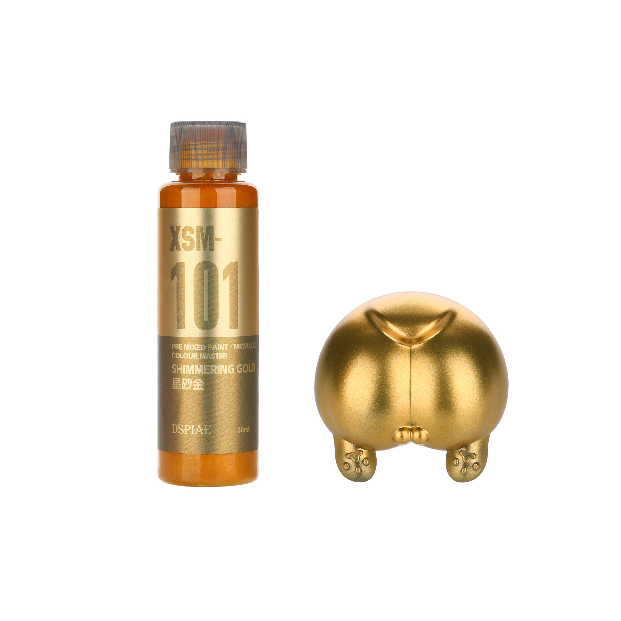 Metallic Spray Paint - Yeni DSPIAE XSM Metalik Su Bazlı