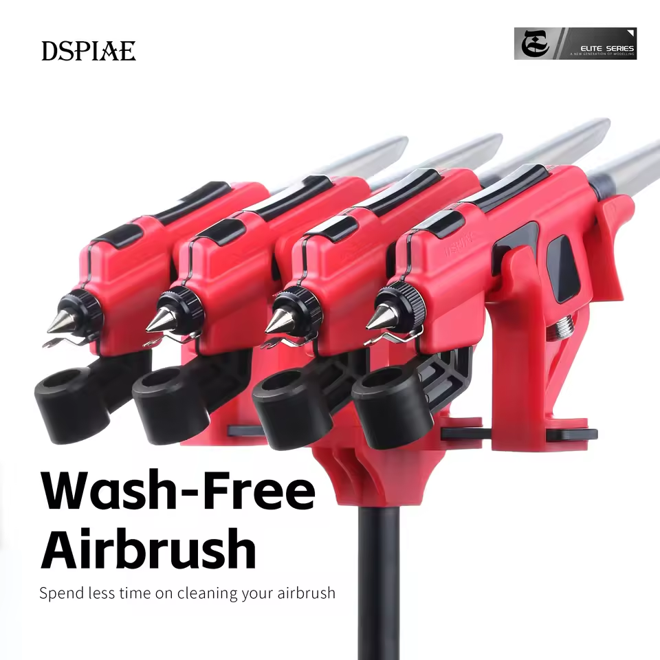 Metallic Spray Paint - DSPIAE PT-AB Yıkama Gerektirmeyen Airbrush, Gunpla