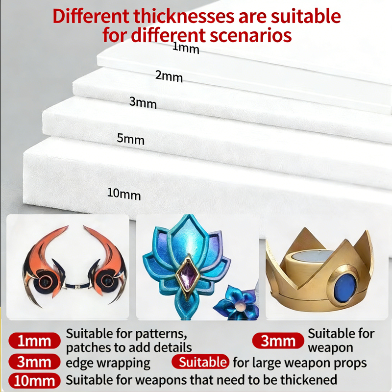 Cosplay Prop Foam Board - DIY el işleri, cosplay aksesuarları, kostümler,