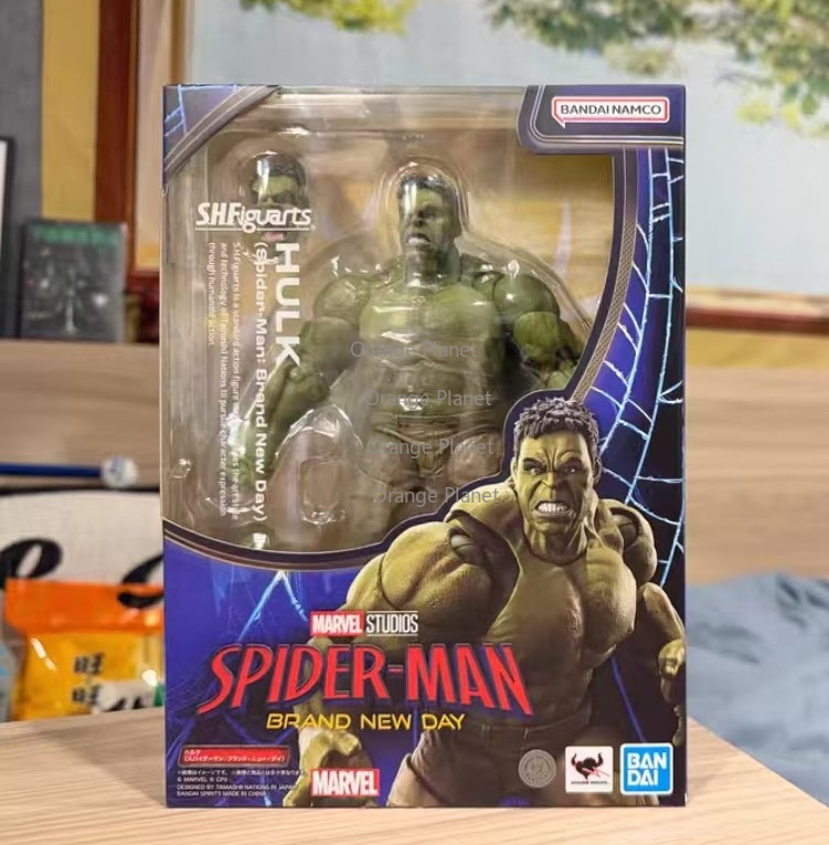 Bandai Tamashii Nations S.H.Figuarts - Stokta Mevcut S.H.Figuarts Hulk Spider-Man: Yepyeni