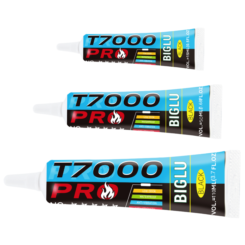 Contact Cement Glue - BIGLU T7000 PRO Tutkal Siyah İletişim