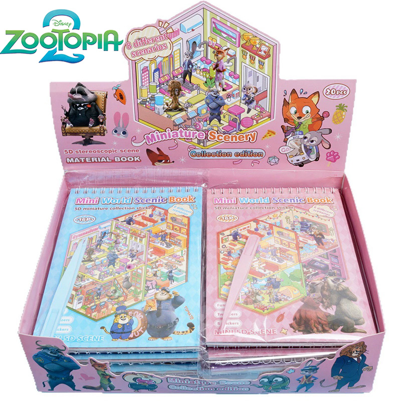 Cosplay Prop Building - ﻿ SıCAK Zootopia2 Mini Dünya Manzara