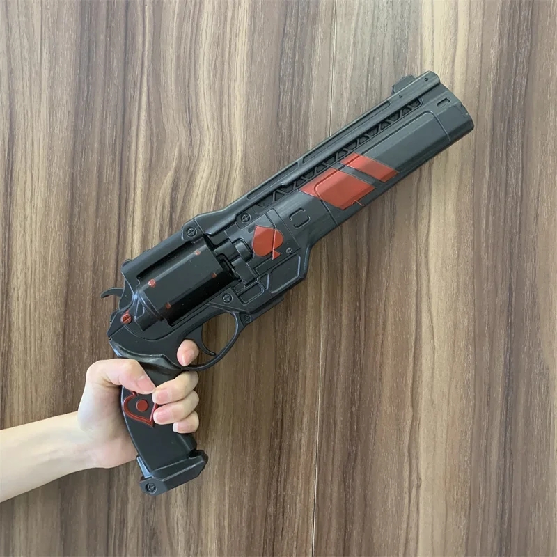 Fallout Cosplay Prop - Big Revolvers Destiny Warriors Silah Kırmızı
