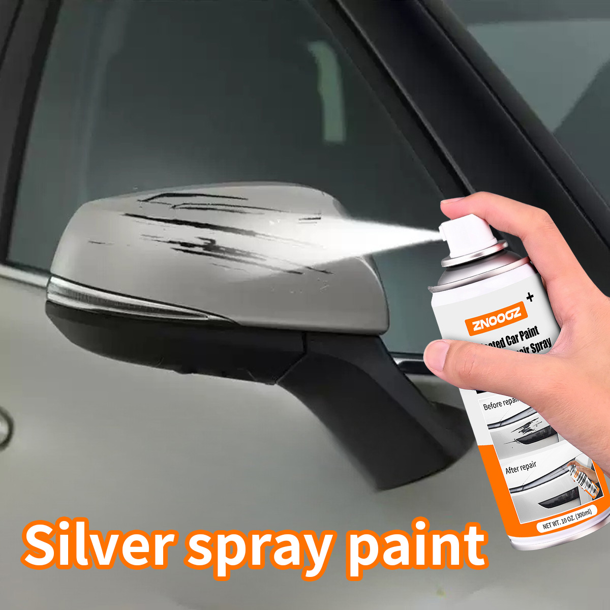 Gümüş Araba Çizik Onarım Sprey - Metallic Spray Paint incelemesi ve fiyatı