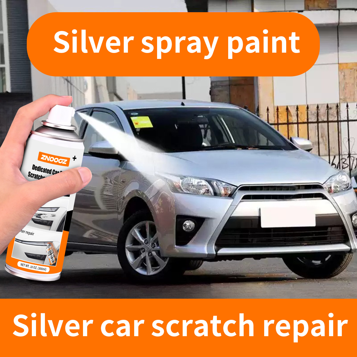 Gümüş Araba Çizik Onarım Sprey - Metallic Spray Paint incelemesi ve fiyatı