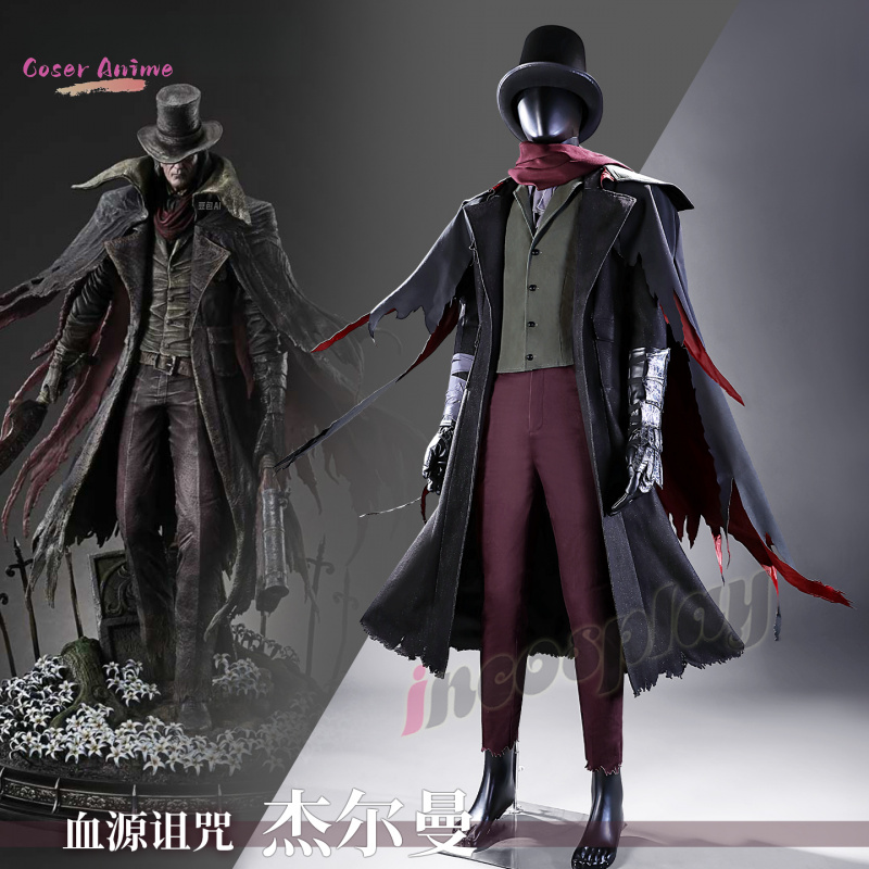 Gehrman Cosplay Kostüm Oyunu B - Bloodborne Cosplay Prop incelemesi ve fiyatı