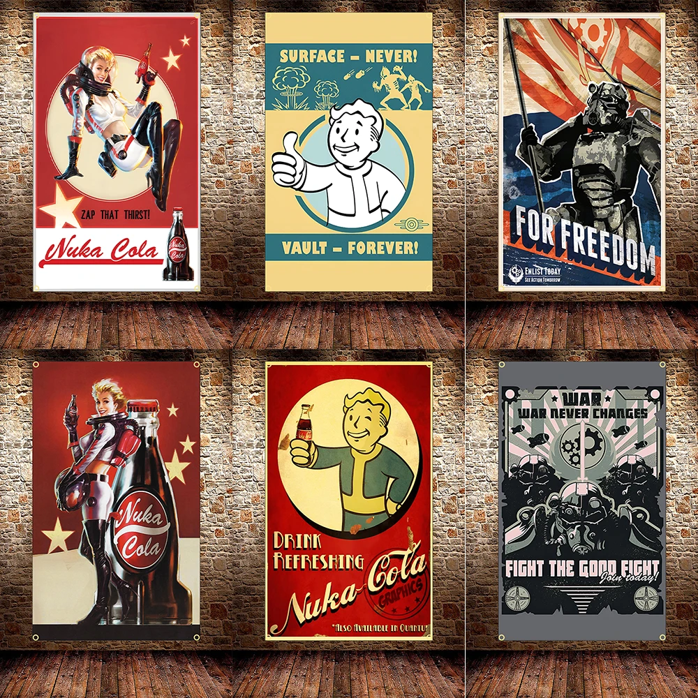 FLAGDOM 90X150CM 3X5Ft OYUN Po - Fallout Cosplay Prop incelemesi ve fiyatı