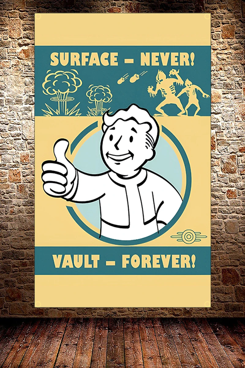 FLAGDOM 90X150CM 3X5Ft OYUN Po - Fallout Cosplay Prop incelemesi ve fiyatı