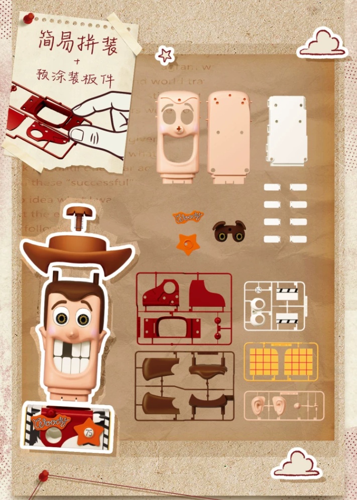 Yeni Woody Büyük Dişli Montaj  - Cosplay Prop Building incelemesi ve fiyatı
