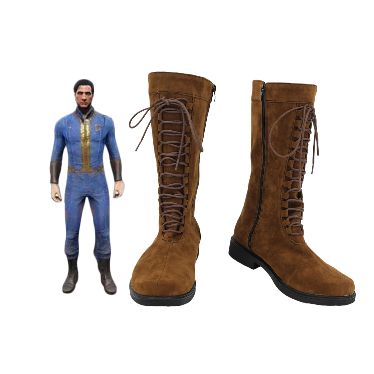 Fallout 4 Vault Suit Cosplay A - Fallout Cosplay Prop incelemesi ve fiyatı