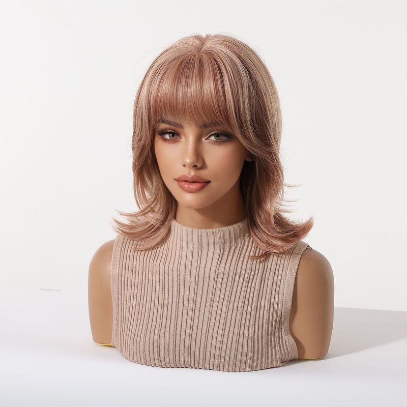 Kadın peruk, kahküllü, kurt ku - Wig Fiber Net incelemesi ve fiyatı