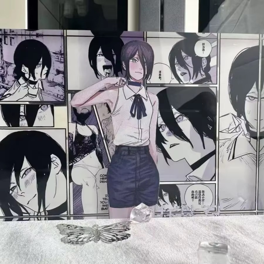 Anime figürü Denji ve Reze akr - Cosplay Props incelemesi ve fiyatı